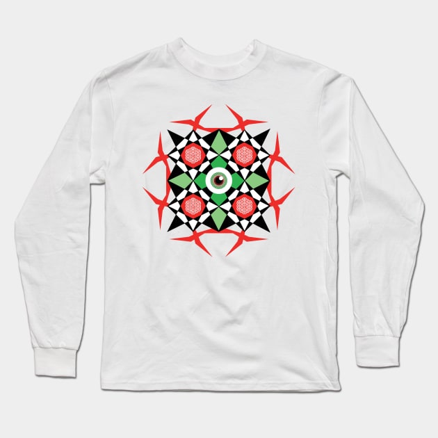 POLYPHEME Long Sleeve T-Shirt by 2buck